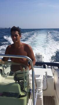 sul mio gommone