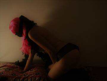 black & pink
