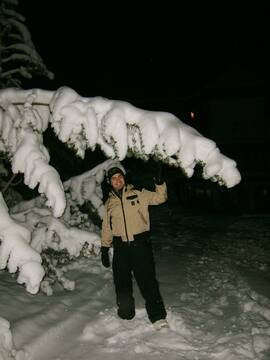 Nella neve